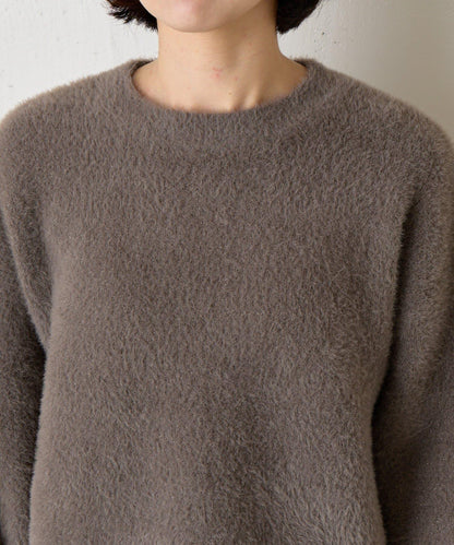 亮片羽毛柔軟針織衫