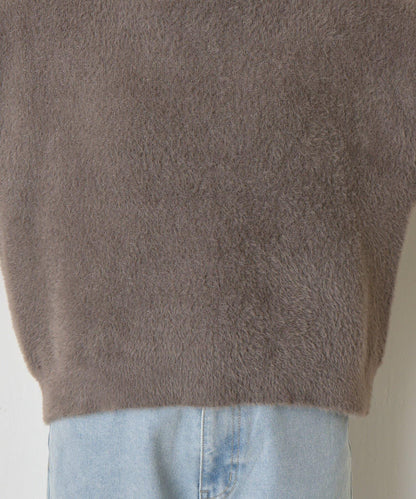 亮片羽毛柔軟針織衫