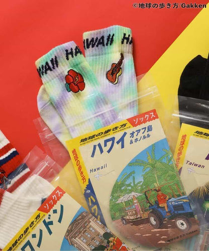 【地球の歩き方聯名】夢想三大城市襪