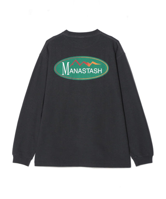 MANASTASH HEMP 長袖T恤 ORIGINAL LOGO