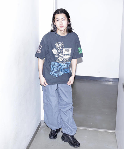 MANASTASH PUMICE拼接短袖T恤