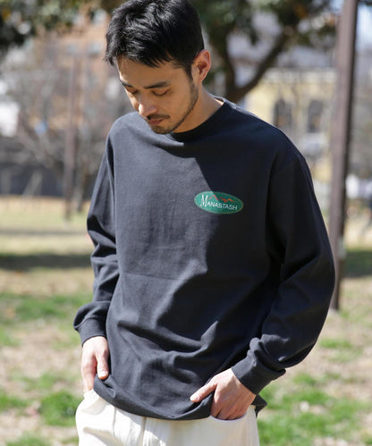 MANASTASH HEMP 長袖T恤 ORIGINAL LOGO