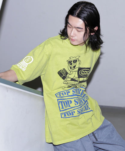 MANASTASH PUMICE拼接短袖T恤
