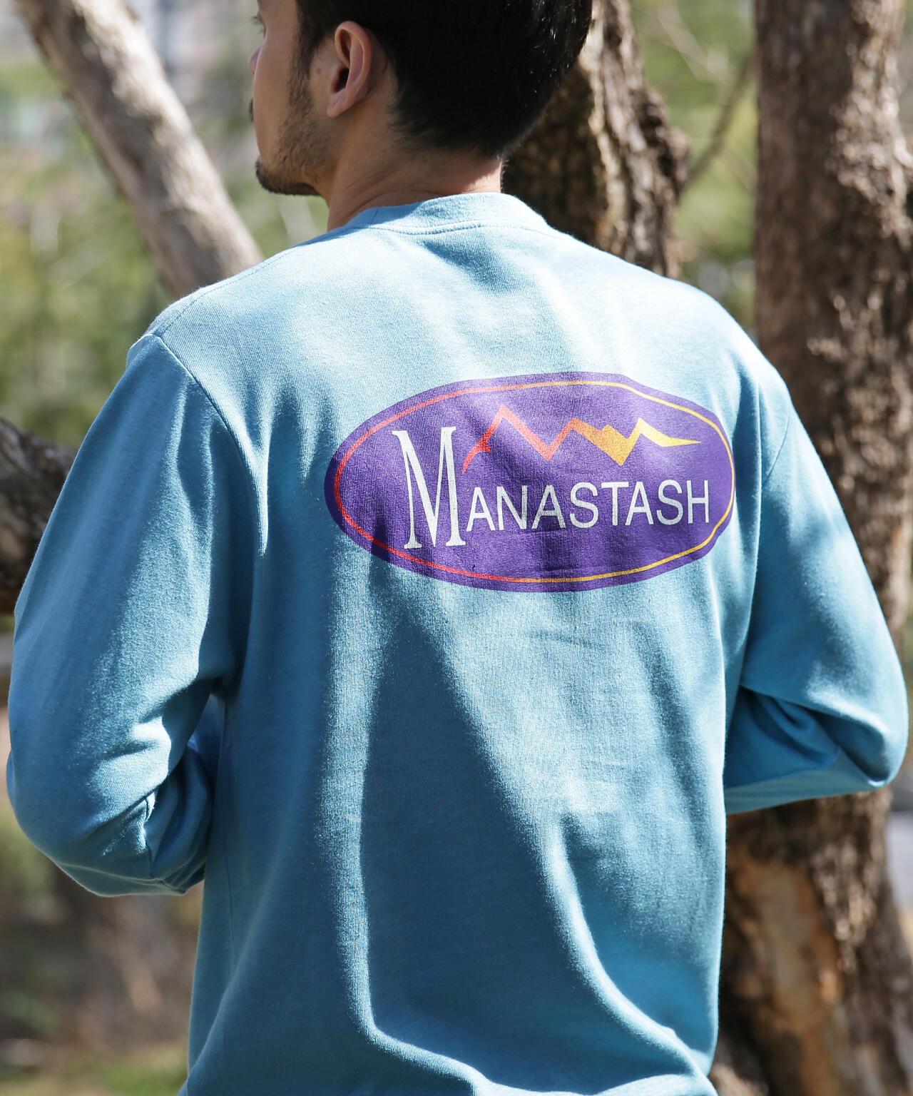 MANASTASH HEMP 長袖T恤 ORIGINAL LOGO