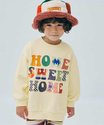 復古面料照片標誌衛衣