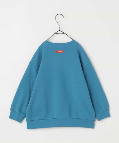 復古面料照片標誌衛衣