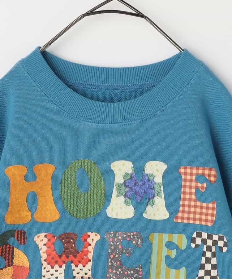 復古面料照片標誌衛衣