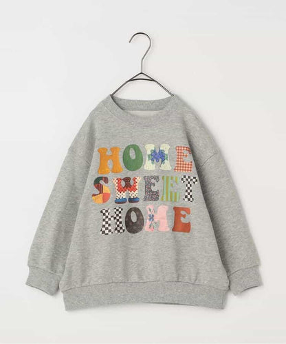 復古面料照片標誌衛衣