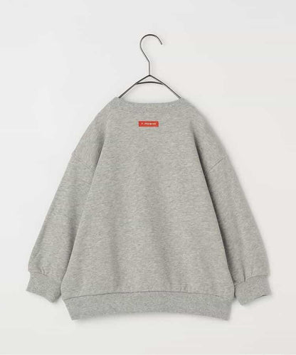 復古面料照片標誌衛衣