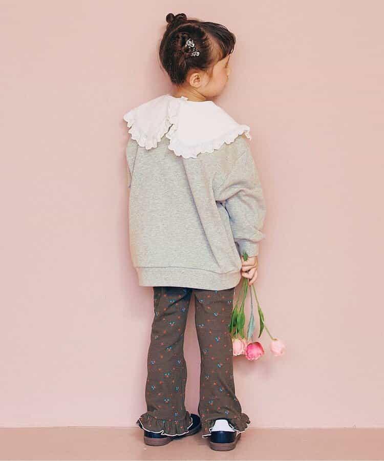 復古面料照片標誌衛衣