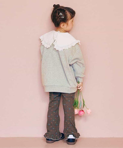 復古面料照片標誌衛衣