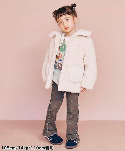 復古面料照片標誌衛衣