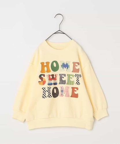 復古面料照片標誌衛衣