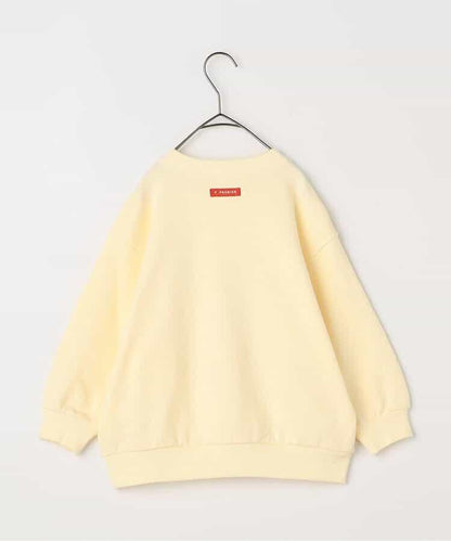 復古面料照片標誌衛衣