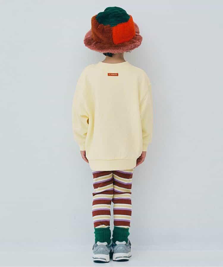 復古面料照片標誌衛衣