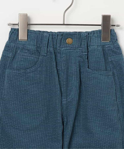 燈芯絨寬鬆直筒褲