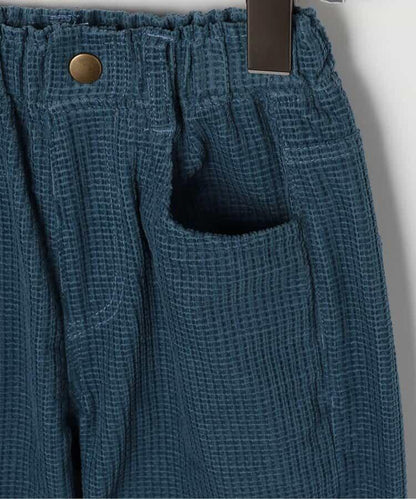 燈芯絨寬鬆直筒褲