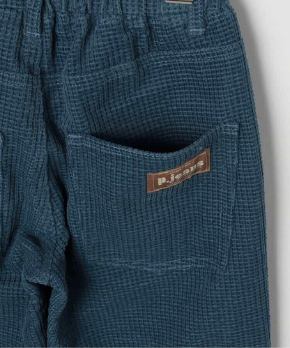 燈芯絨寬鬆直筒褲