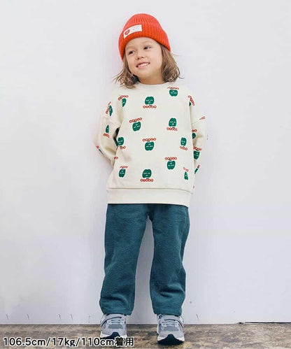 燈芯絨寬鬆直筒褲