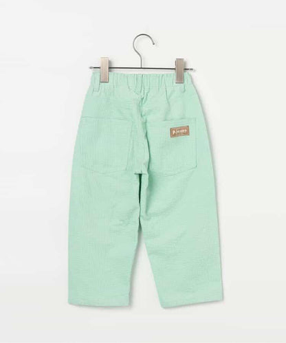 燈芯絨寬鬆直筒褲