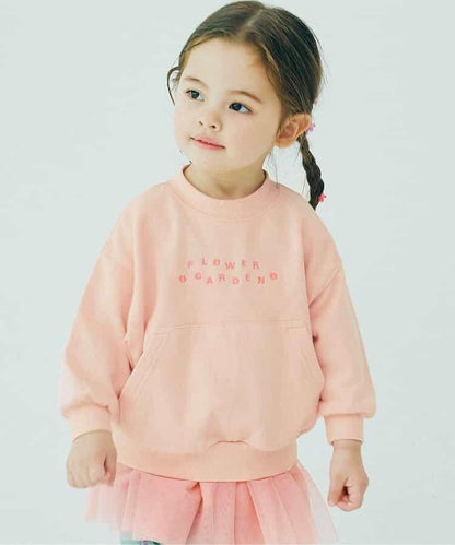 徽標刺繡口袋衛衣