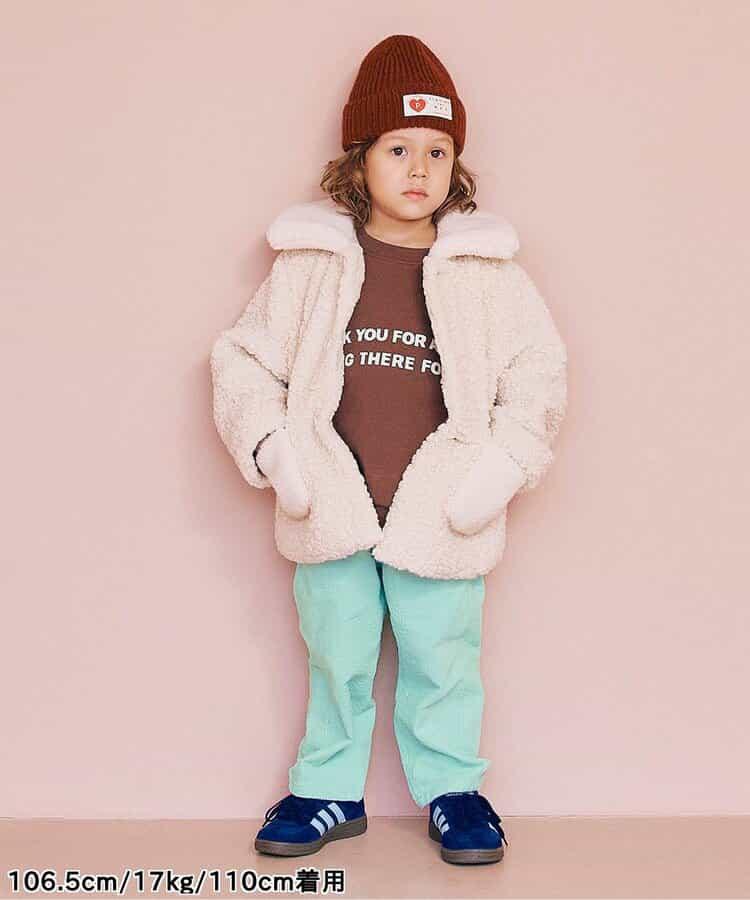 燈芯絨寬鬆直筒褲