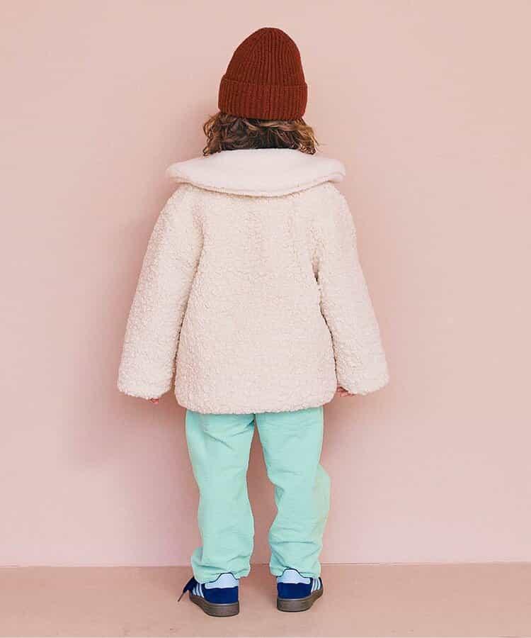 燈芯絨寬鬆直筒褲