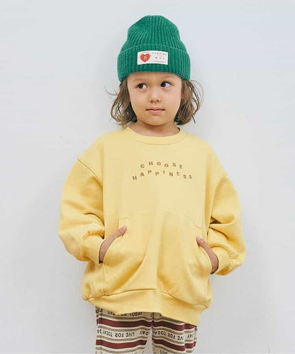 徽標刺繡口袋衛衣