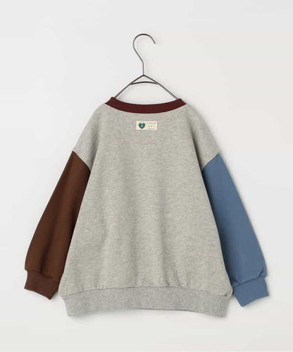 徽標刺繡口袋衛衣