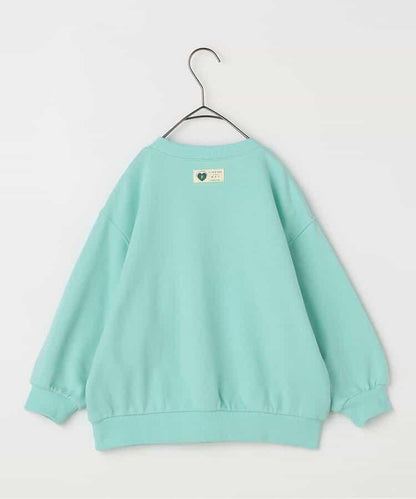 徽標刺繡口袋衛衣