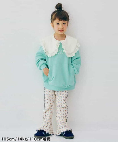 徽標刺繡口袋衛衣