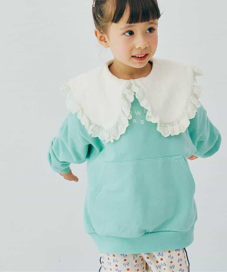 徽標刺繡口袋衛衣