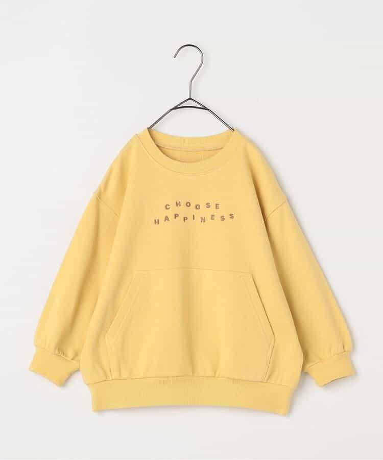 徽標刺繡口袋衛衣