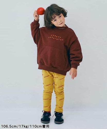 徽標刺繡口袋衛衣