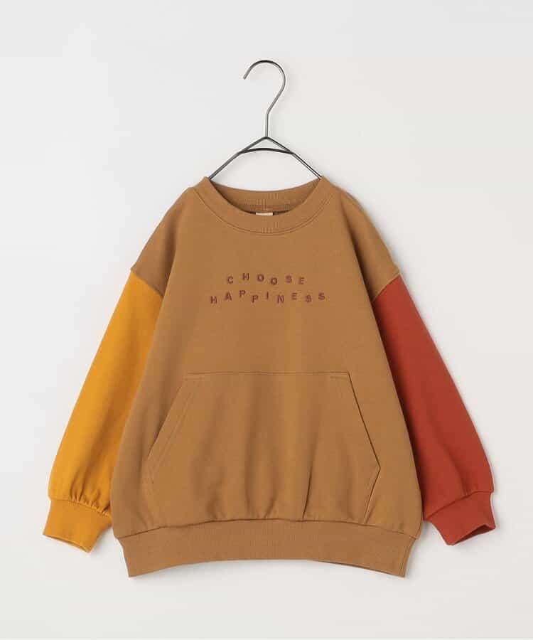 徽標刺繡口袋衛衣