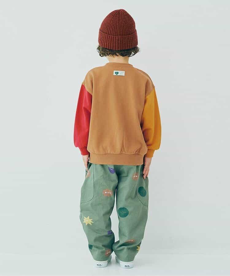 徽標刺繡口袋衛衣