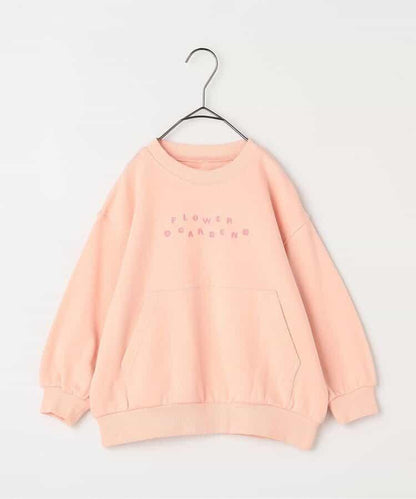 徽標刺繡口袋衛衣