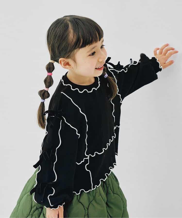 多彩柔和蝴蝶結衛衣