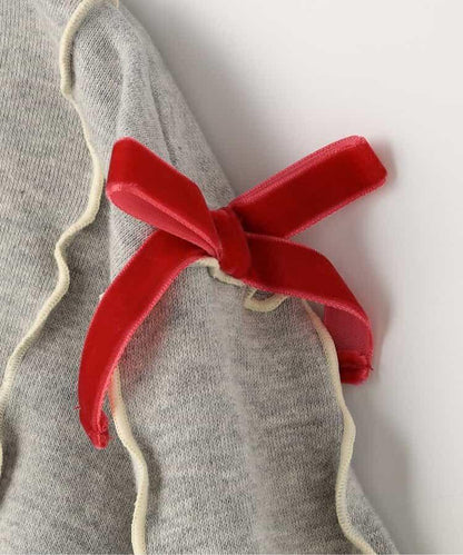 多彩柔和蝴蝶結衛衣