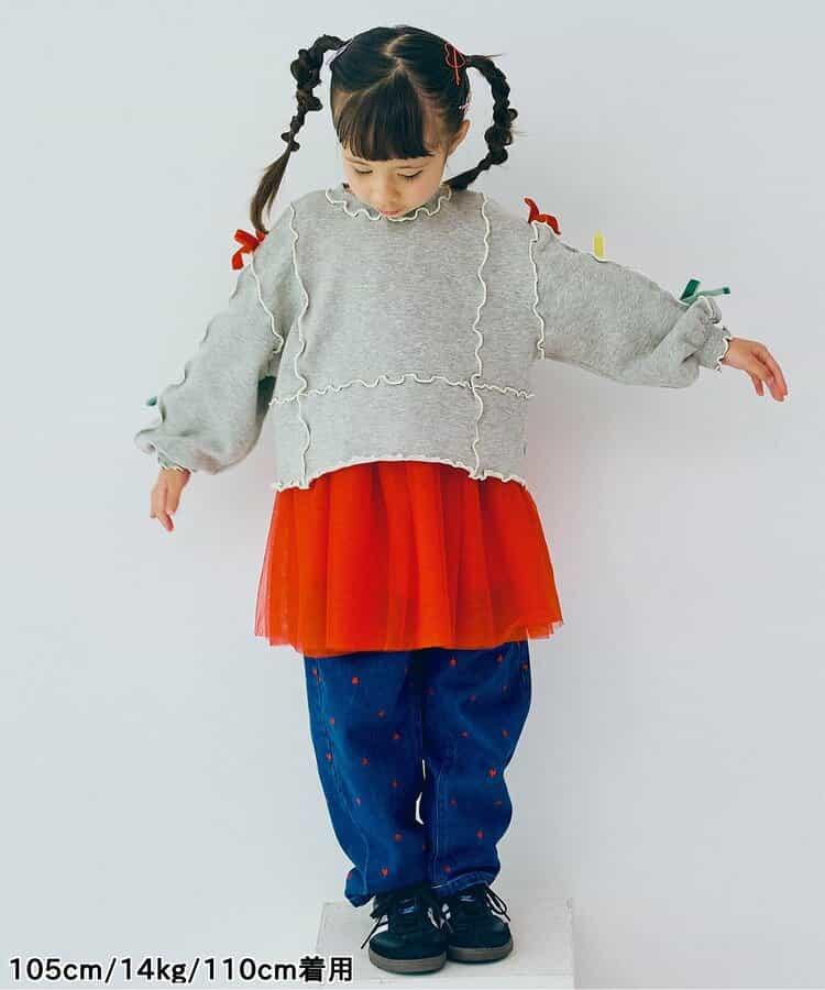 多彩柔和蝴蝶結衛衣