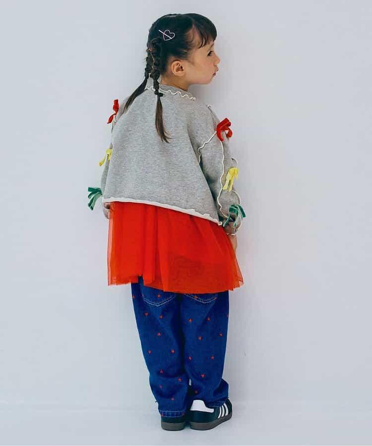 多彩柔和蝴蝶結衛衣