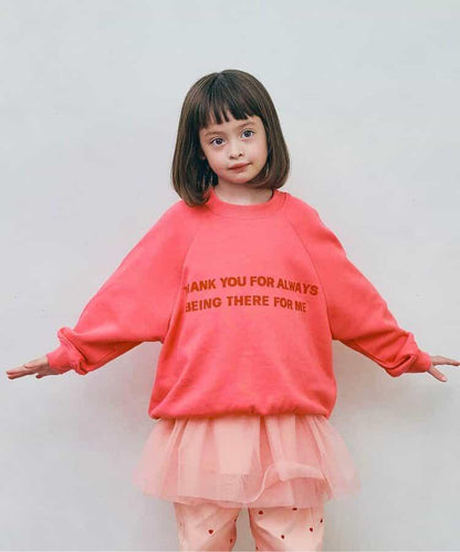 適合全家穿著的多色可選LOGO衛衣 親子款