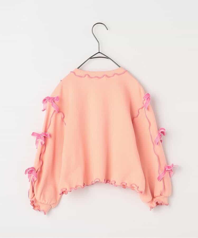 多彩柔和蝴蝶結衛衣