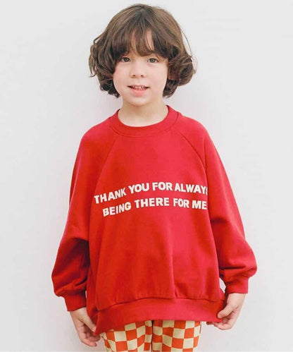 適合全家穿著的多色可選LOGO衛衣 親子款