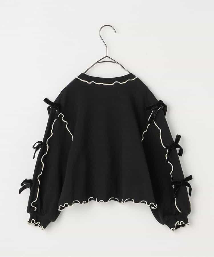 多彩柔和蝴蝶結衛衣