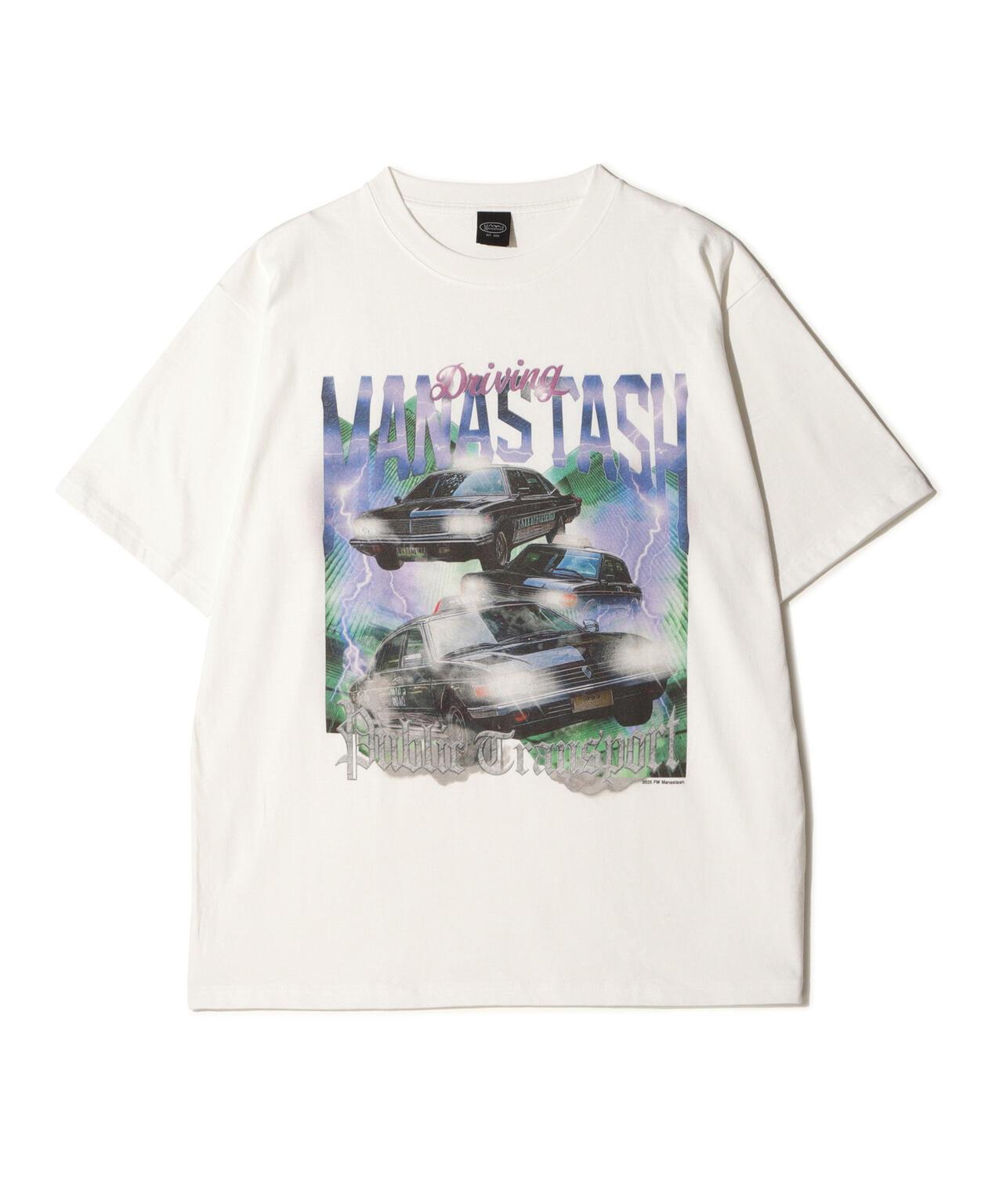 MANASTASH PUMICE色T恤 TAXI