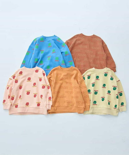 想要多色入手的全印花衛衣 親子款