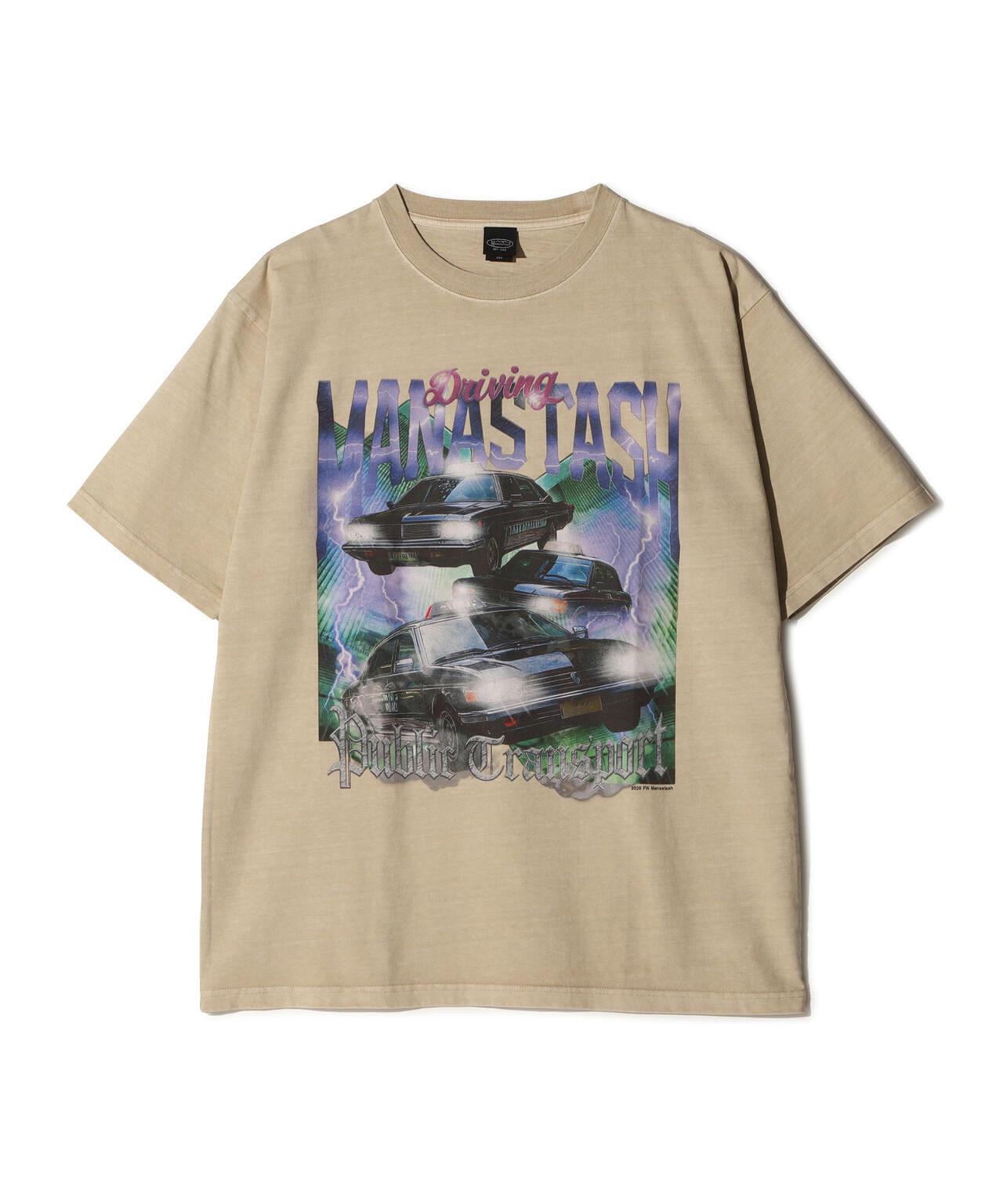MANASTASH PUMICE色T恤 TAXI