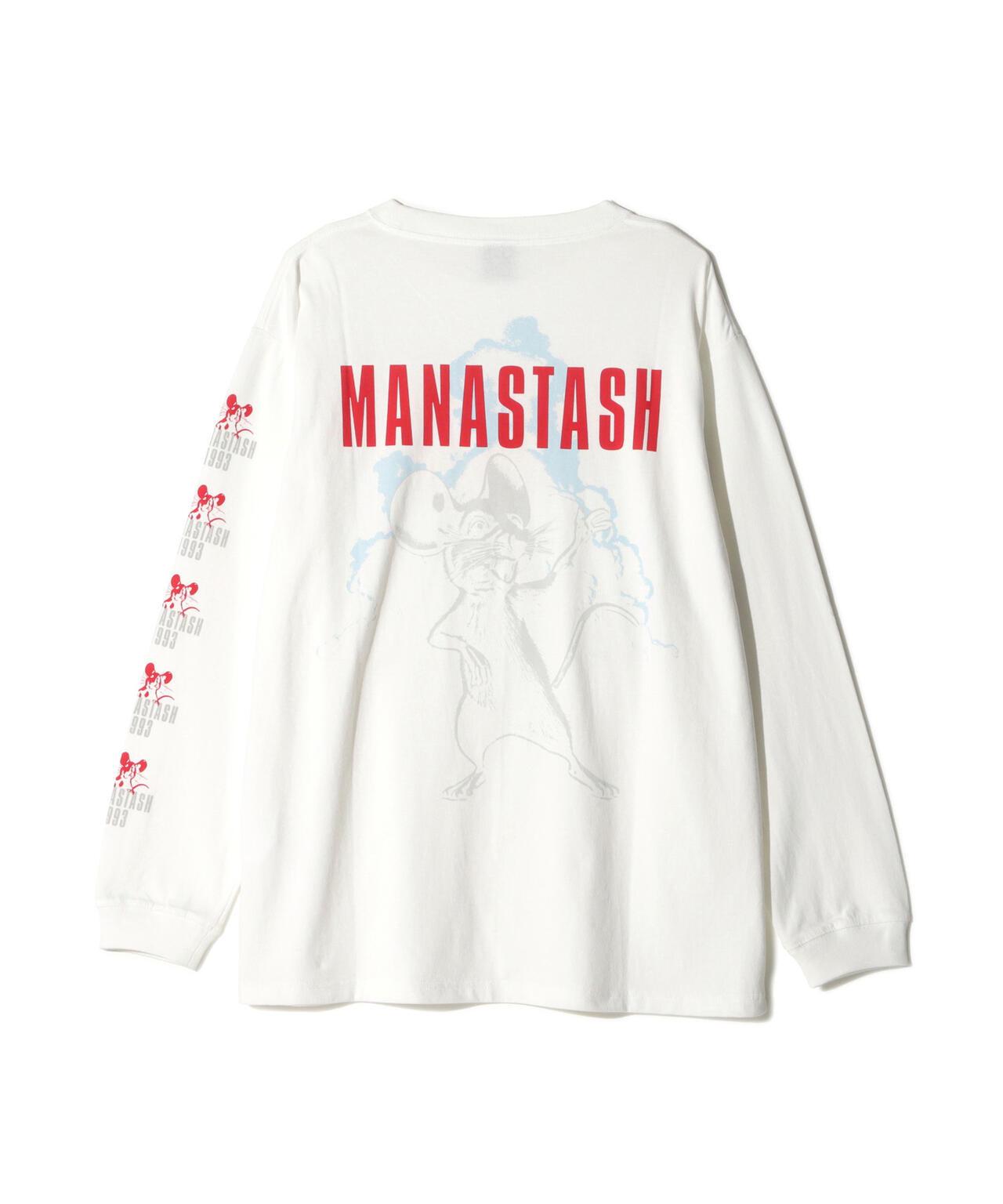 MANASTASH CiTee長袖T恤 VERMIN