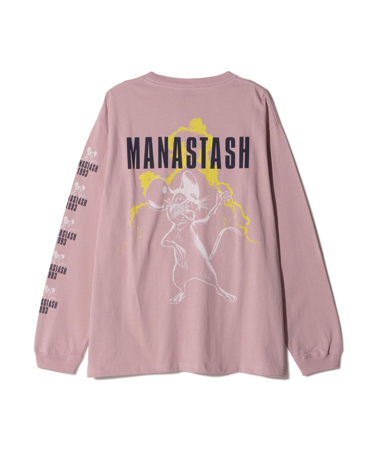 MANASTASH CiTee長袖T恤 VERMIN